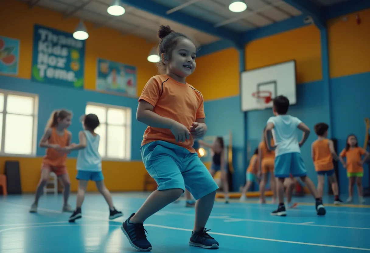 salle de sport enfant